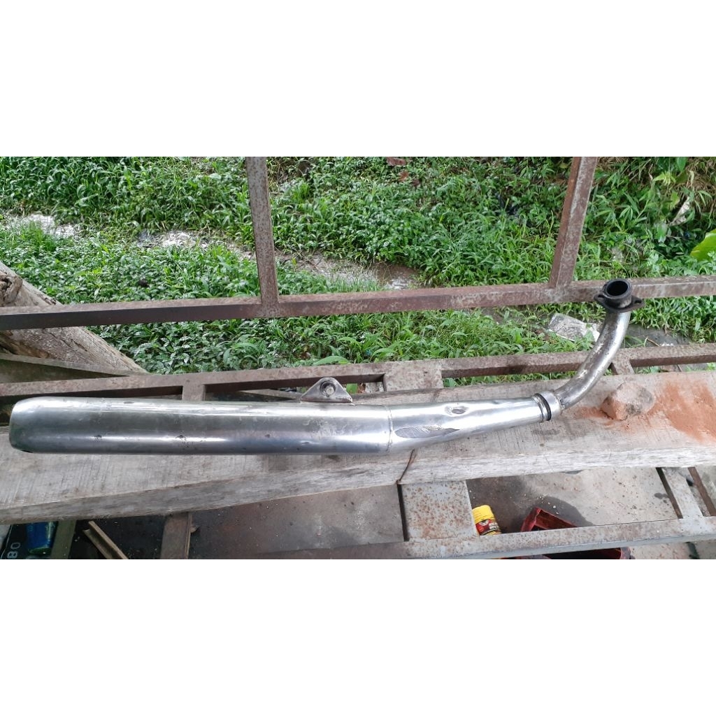 knalpot standar rx.king ori copotan motor.