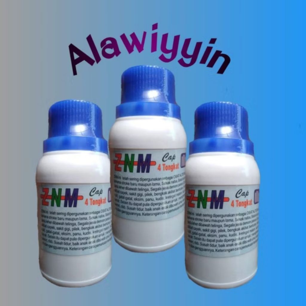 Minyak ZNM 50ml Cap 4 Tongkat