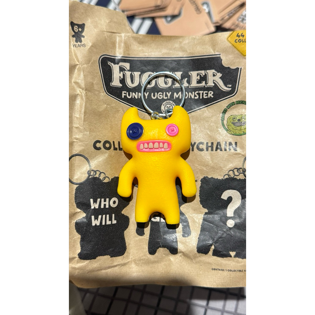 Keychain Fuggler / Bagcharm Fuggler / Gantungan Kunci Lucu Fuggler / Keychain Fuggler Alfamart / Gan