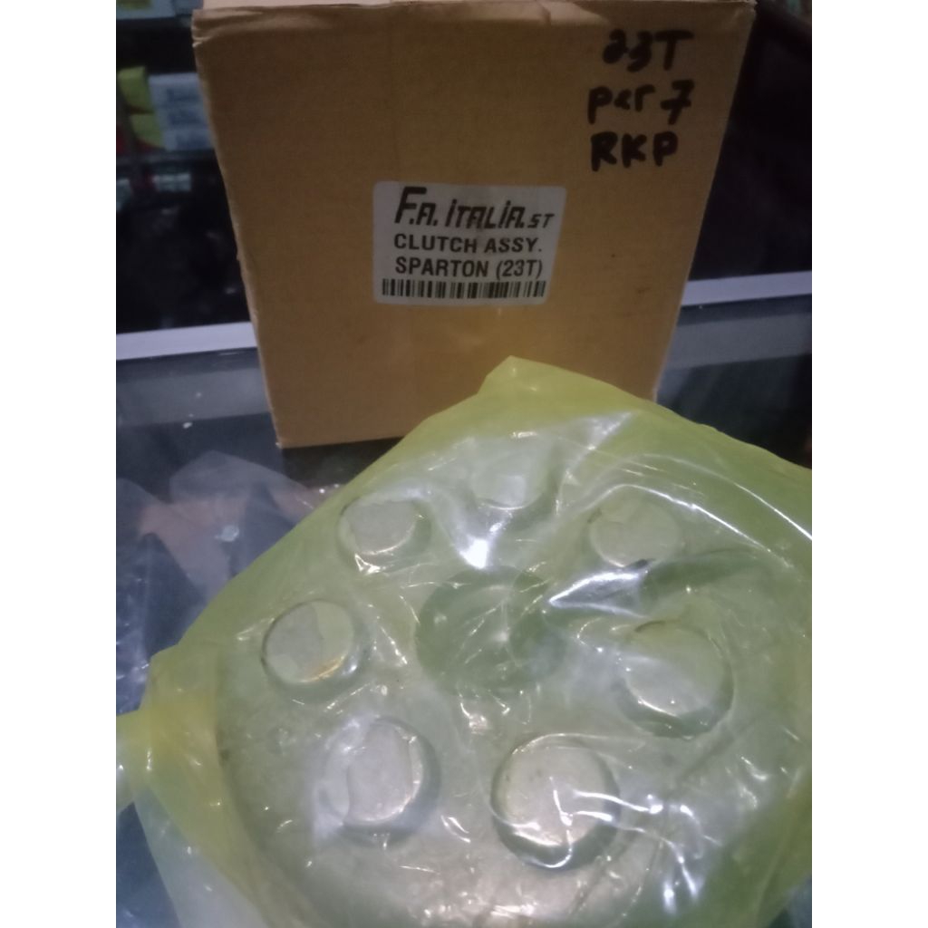 kopling set vespa Strada 23T per 7