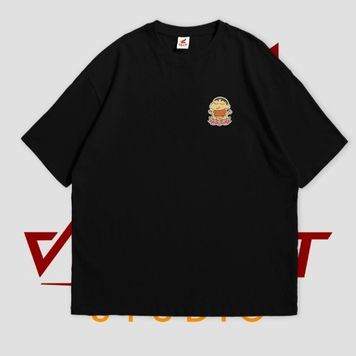 Volant Kaos T Shirt Sinchan Meditate Mini