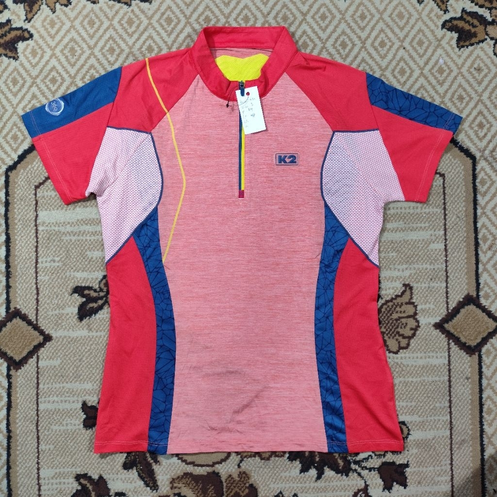 BASELAYER OUTDOOR LENGAN PENDEK KAOS LARI K2 SIZE S