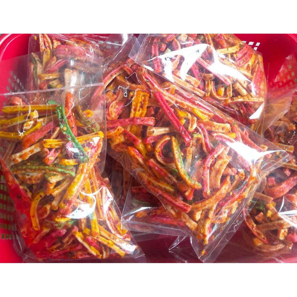 Aneka kerupuk seblak  200gr // Kerupuk seblak beton // Kerupuk seblak campur // Kerupuk seblak rafae