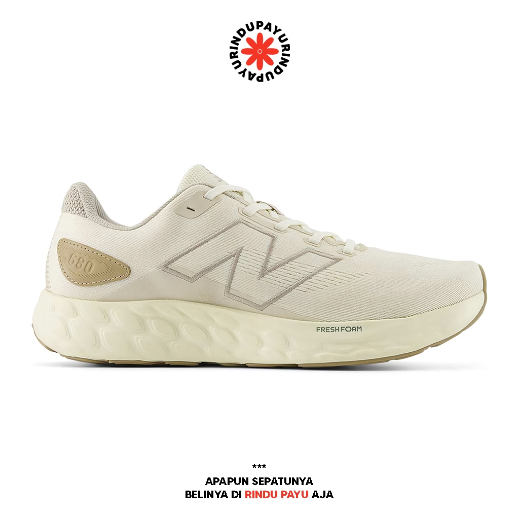 NEW BALANCE FRESH FOAM 680 V8 (M680RC8) - Sepatu Lari Sneakers Running Sport Original