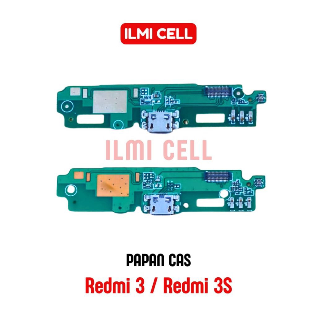 PAPAN KONEKTOR CAS MIC REDMI 3/ 3 PRO / REDMI 3S/ 3X