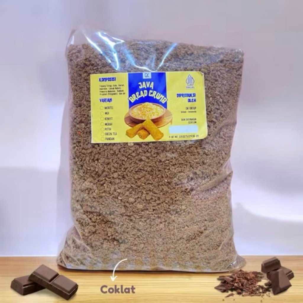 Tepung Panir Coklat 1 kg by Dous Breadcrumb