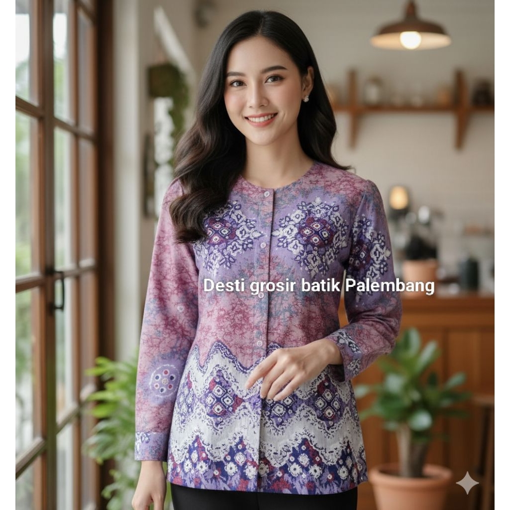 tunik jumputan dolby