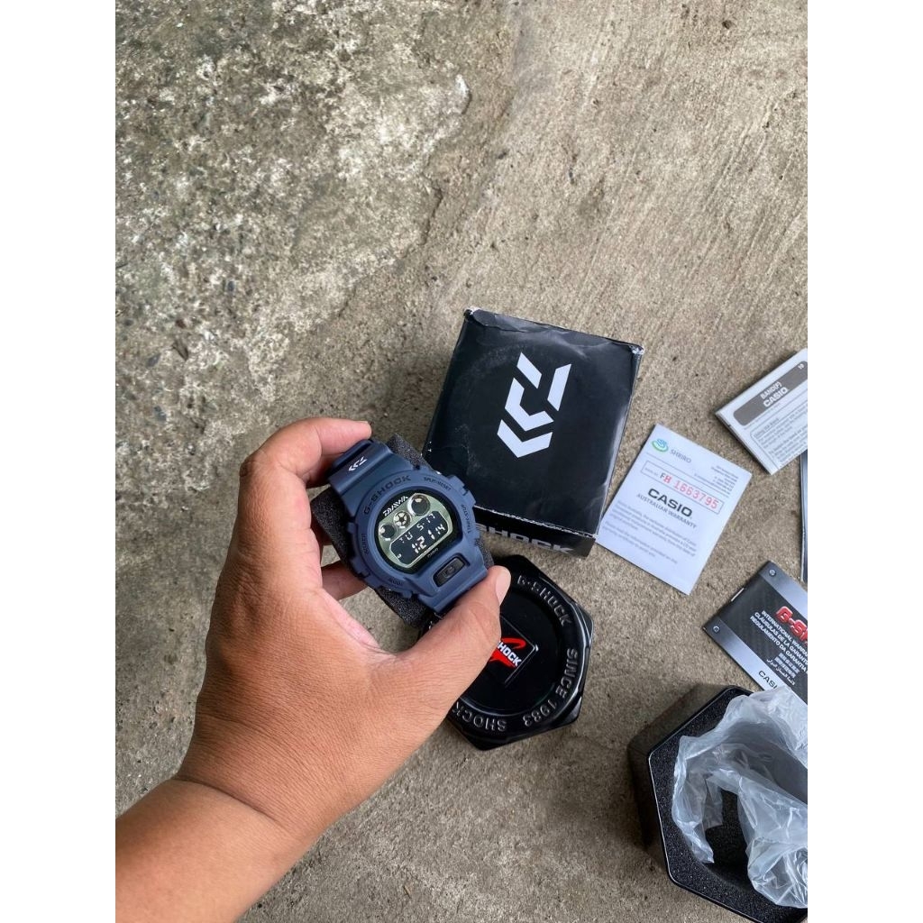CASIO G-SHOCK DW6900FS DW6900 DW 6900 X DAIWA AUSTRALIA RILIS ONLY