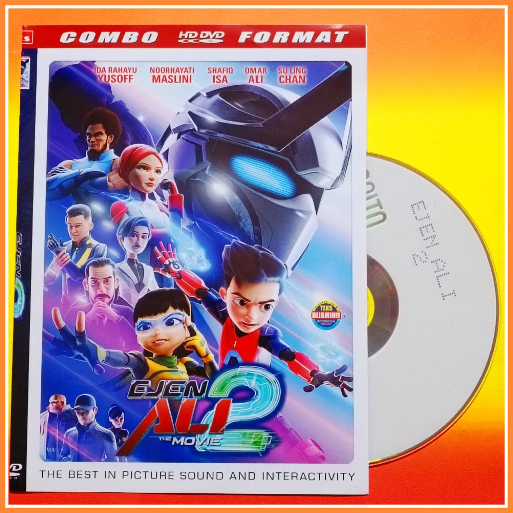 Kaset Film Kartun Animasi EJEN ALI 2 The Movie HD