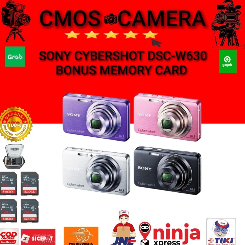 SONY CYBERSHOT DSC-W630