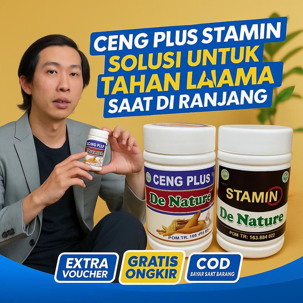 Obat Kuat Pria Tahan Lama Ceng Plus De Nature