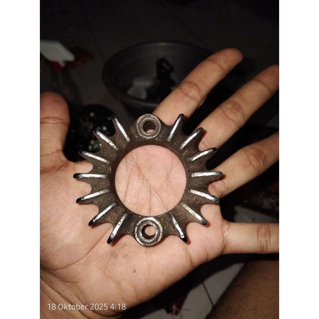 klem cincin blimbing knalpot cb 100 th 73 origina second