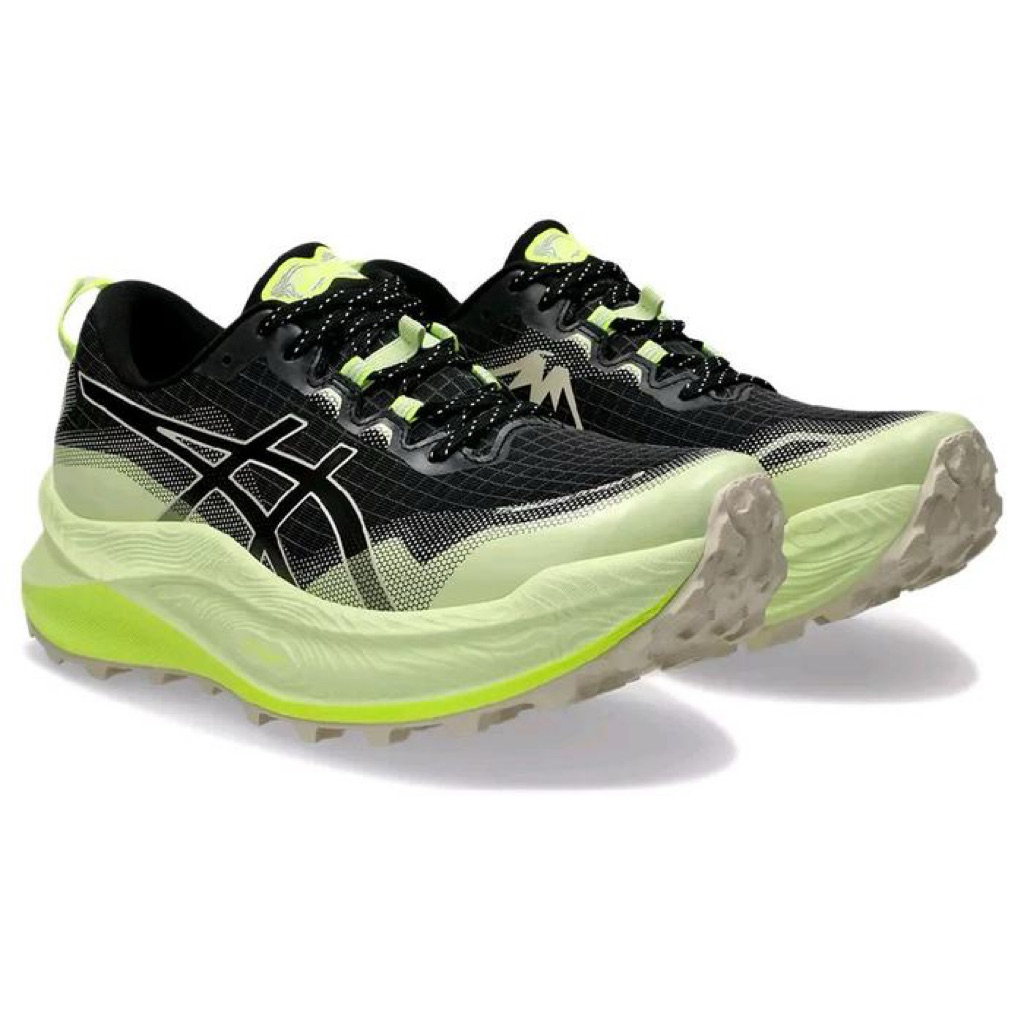 Sepatu Trail Run Asics Men’s Trabuco Max 3 Black / Oatmeal Yellow