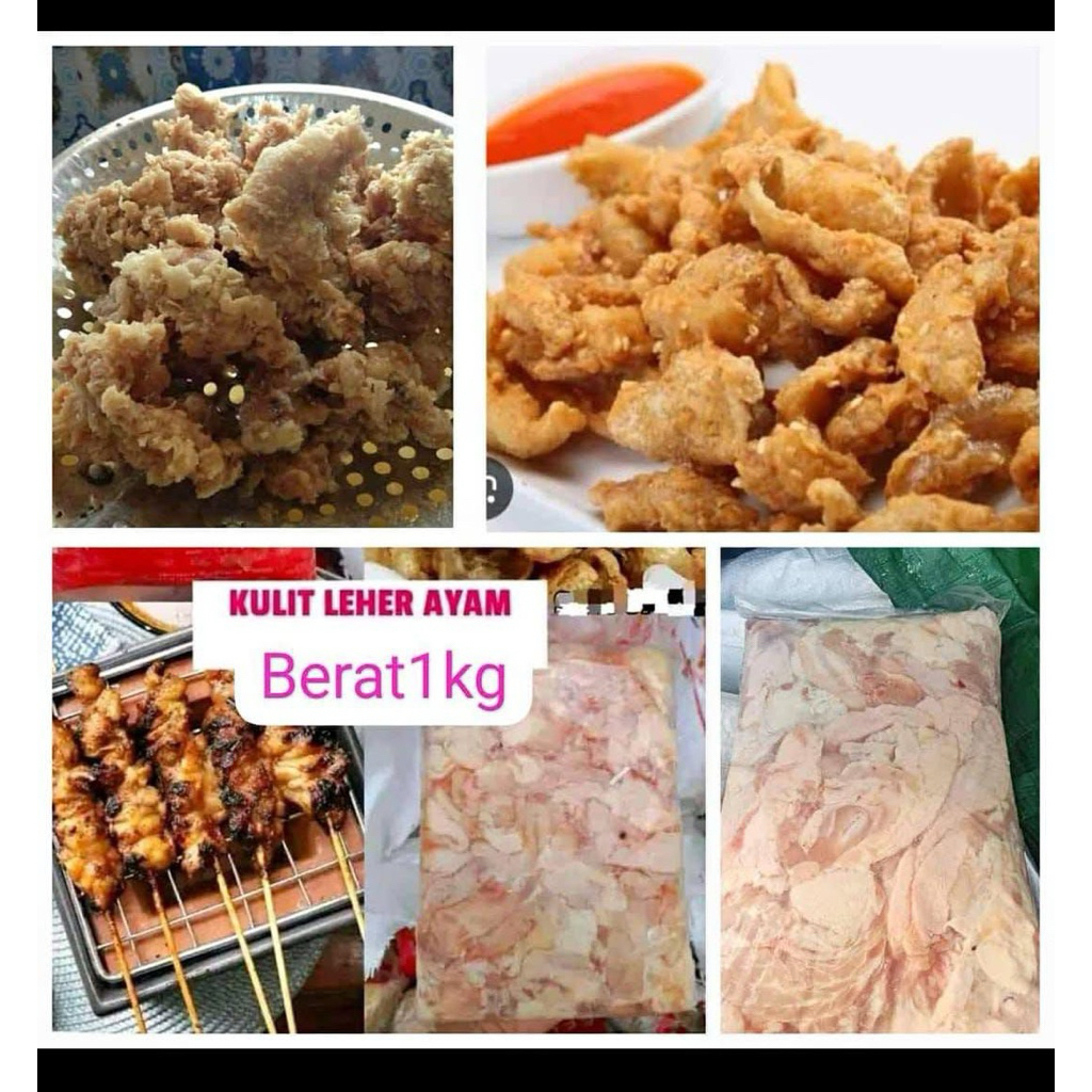 Kulit Ayam Leher 1Kg