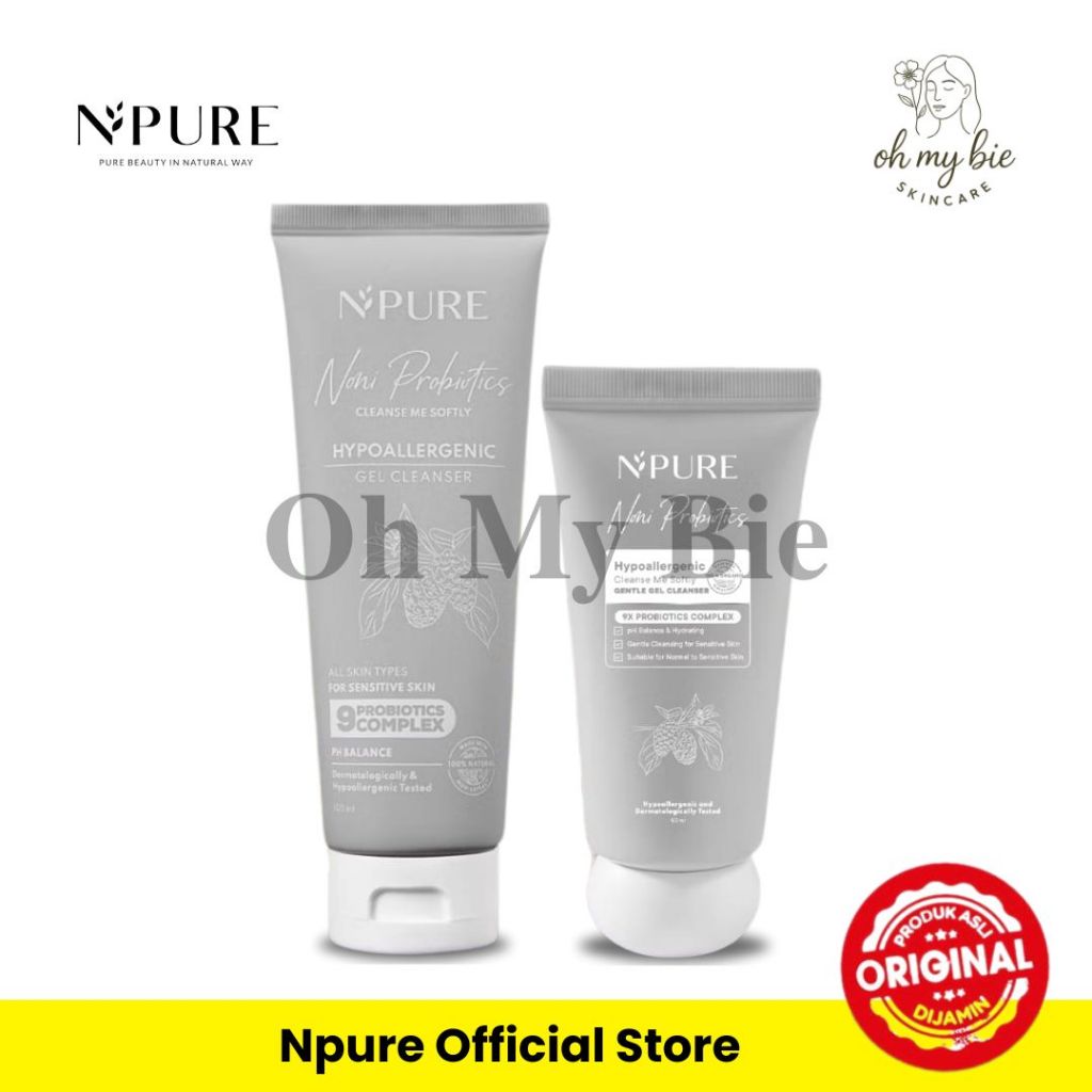Npure Noni Face Wash Official Store | Sabun Cuci Muka Npure Face Wash Noni Probiotic Official Shop
