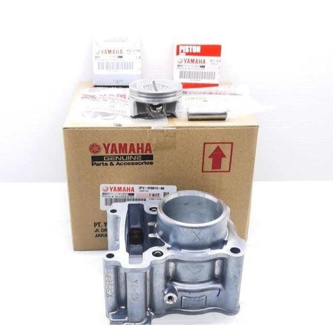 CYLINDER BLOK + PISTON KIT RING MX KING 2PV-WB016-00 ORISINIL ASLI YAMAHA YGP