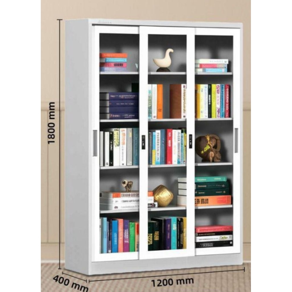 Lemari besi serbaguna (Rak tas, Rak Piring) Sliding