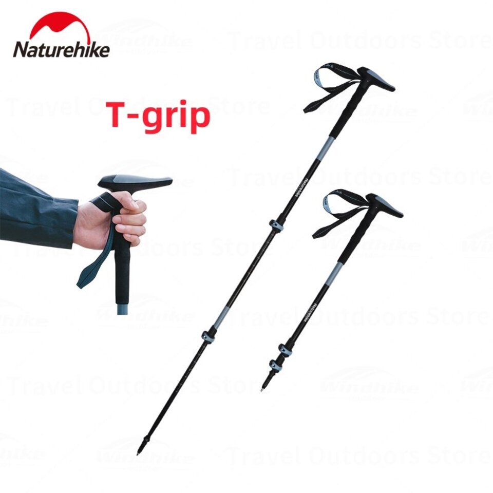 TREKKING POLE TELESCOPIC T-SHAPED NATUREHIKE CNK2550DS012