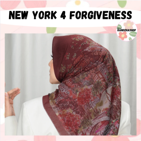 SIAP KIRIM NEW YORK 4 WISDOM Butonscarves Allyssa Hawdi - Forgiveness