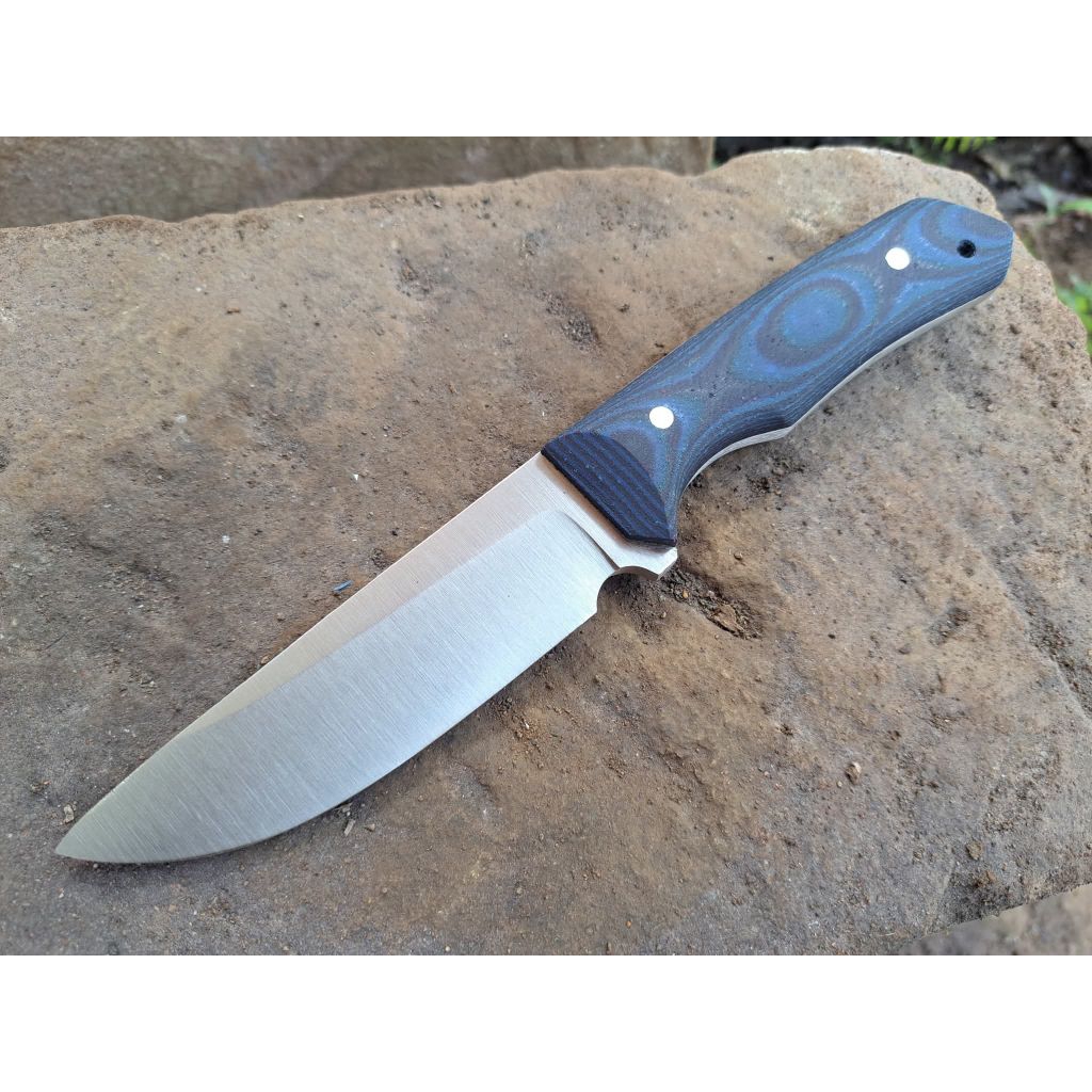 Pisau Camping / Bushcraft Carbon Steel