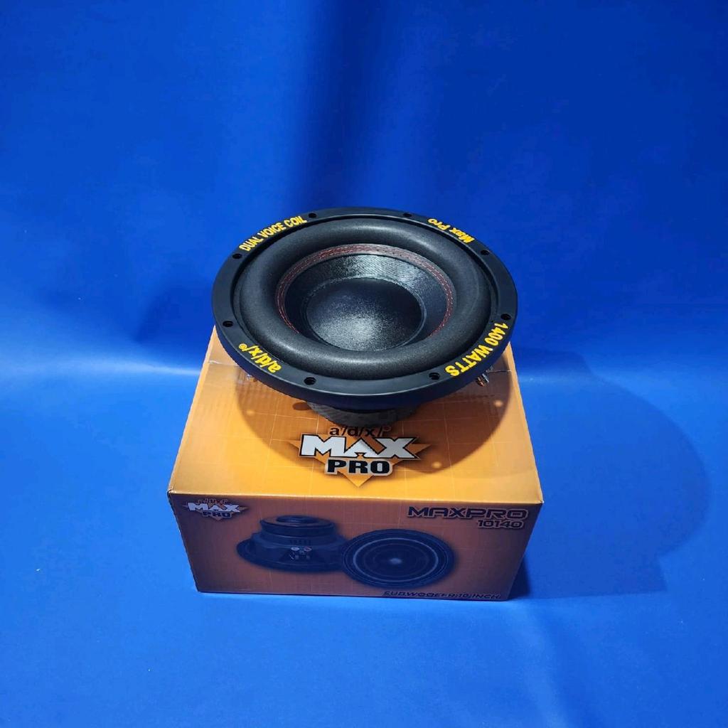 subwoofer mobil 10 inch adx maxpro 10140 double coil magnet besar