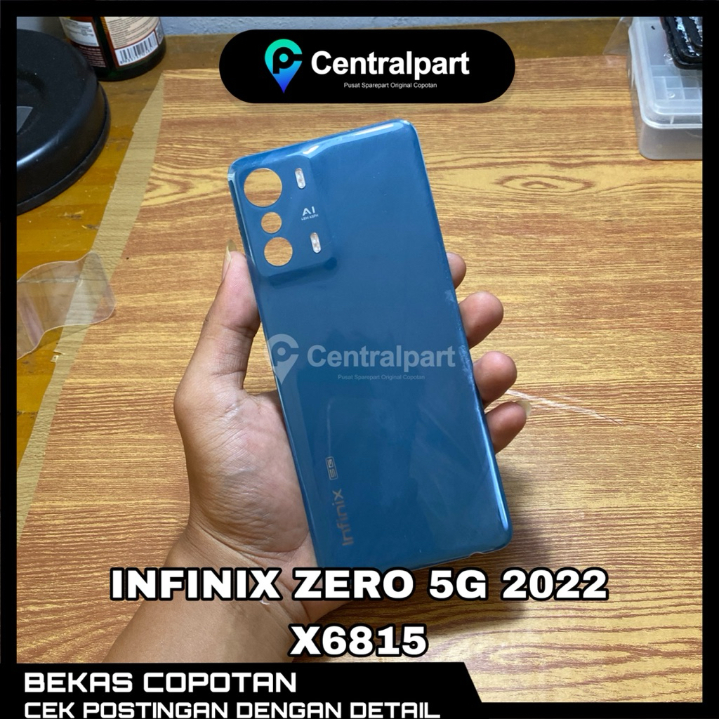 BACKDOOR COVER TUTUP BELAKANG INFINIX ZERO 5G 2022 ORIGINAL COPOTAN