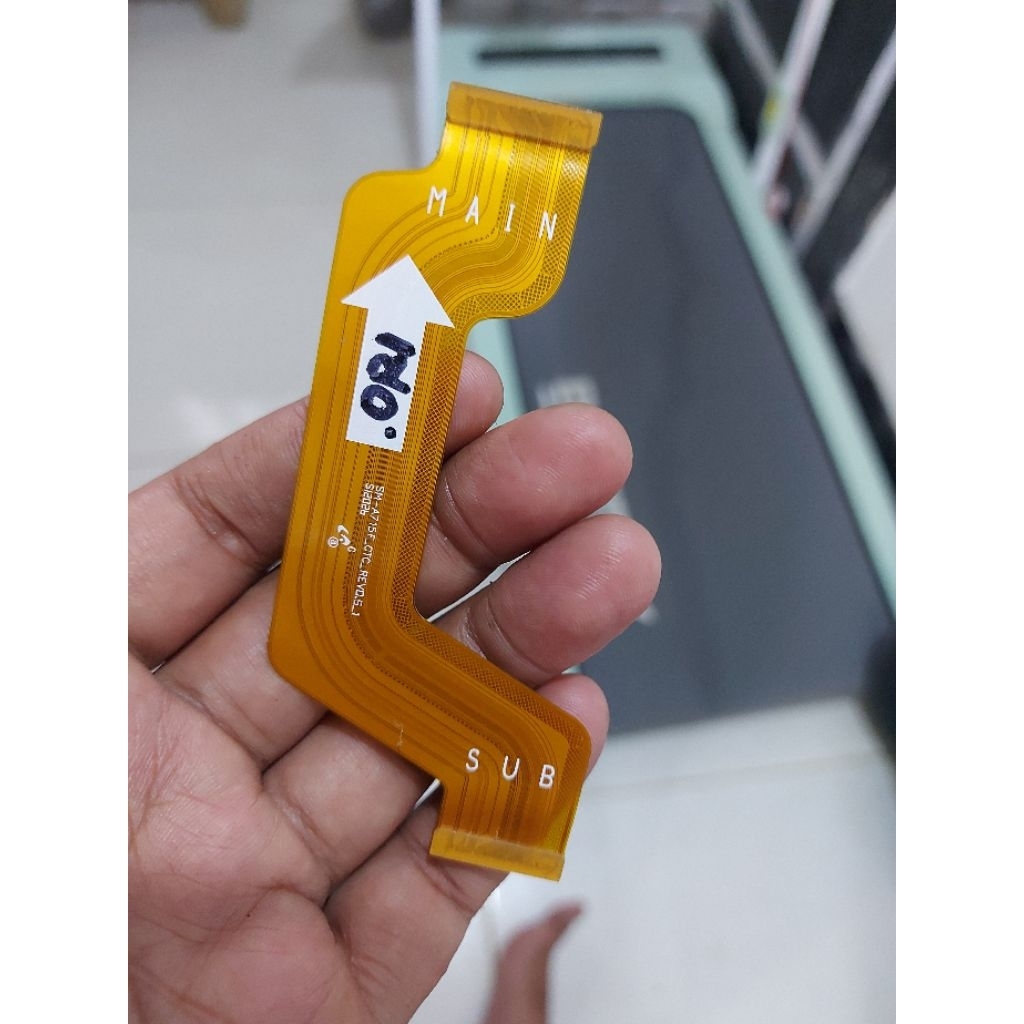 flexible papan board cas ke mesin mainboard samsung a71 ori copotan