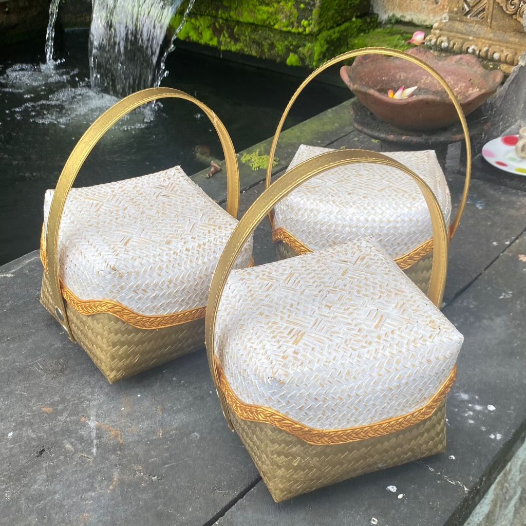 Decocraft Bali - Tas Canang Bambu Wash