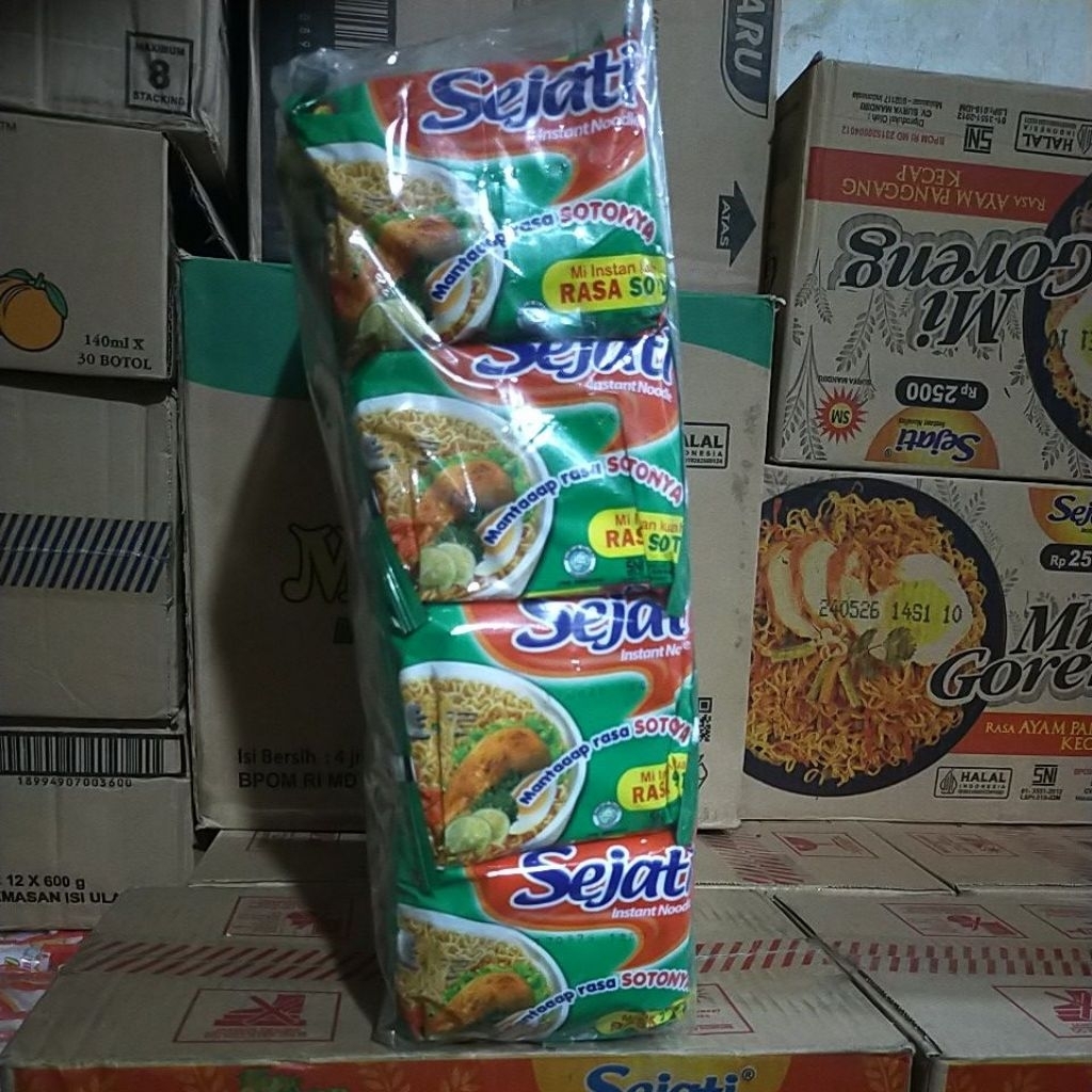 Mie instant sejati rasa soto isi 40