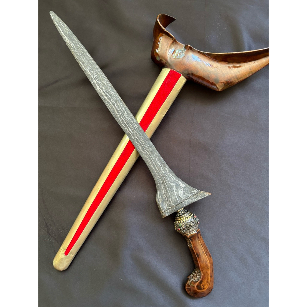 Keris Tilam Upih Pamor Banyumili Tangguh Mataram Sepuh Kuno