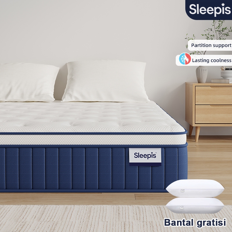 [PROMO] Kasur Gulung Springbed  Spring Pocket, Dukungan Tulang Belakang - Comfortable Sleep Orthoped