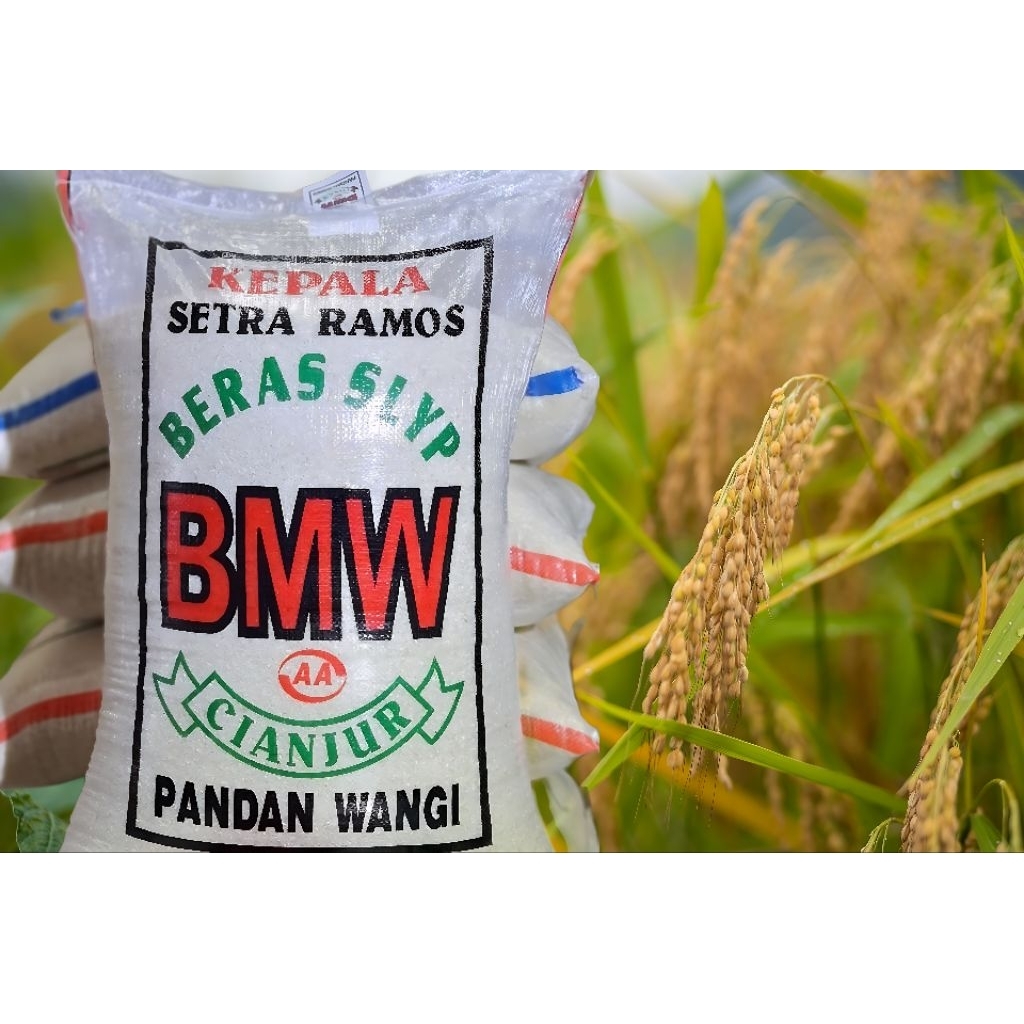 BERAS CAP BMW CIANJUR SETRA RAMOS