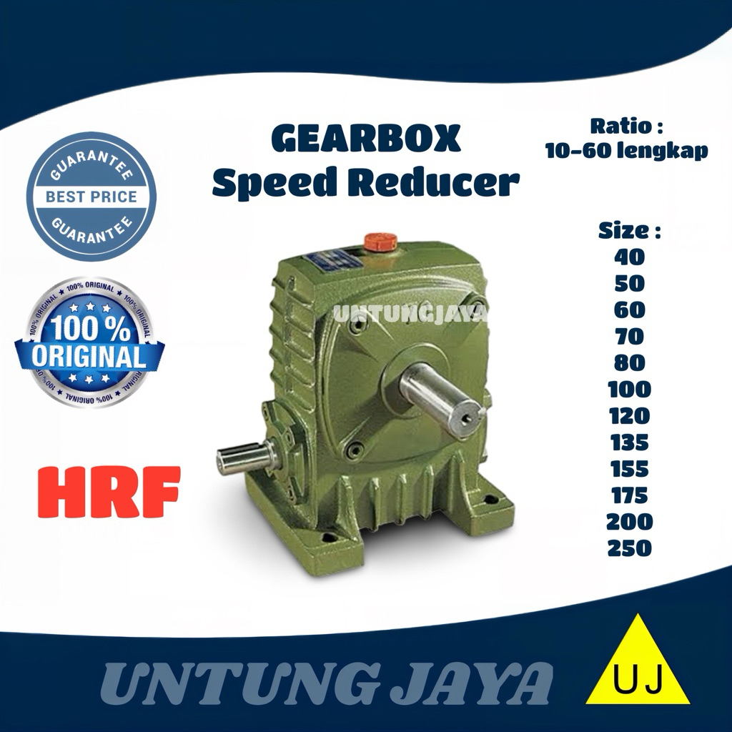GEARBOX WPA HRF 200 // WORM GEAR SPEED REDUCER HRF WPA 200 // GIRBOK HRF WPA