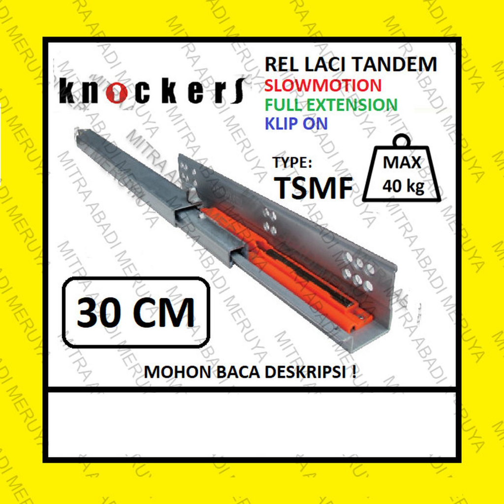 Rel Laci Tandem KNOCKERS TSMF 30 Rel Tandem Full Extension