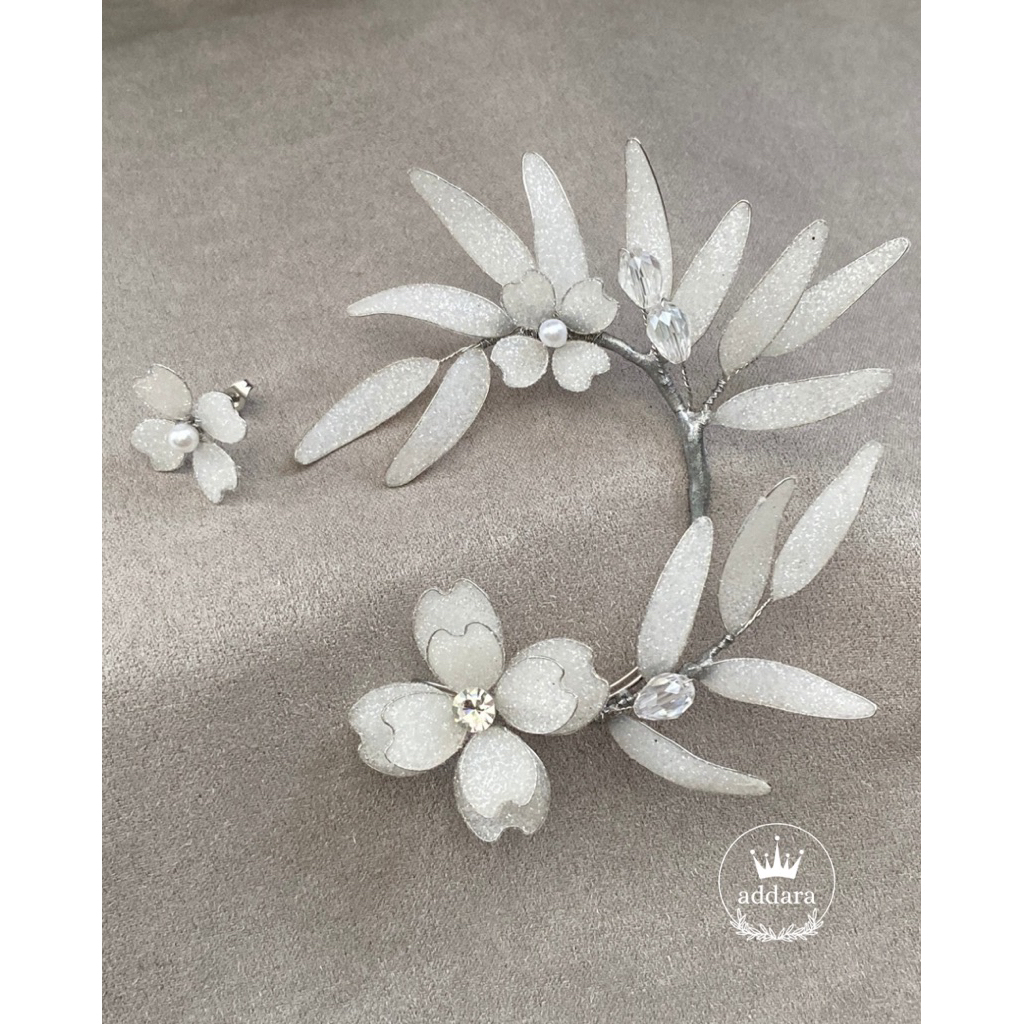 Addara Earcuff - set earcuff anting earpiece wedding accessories