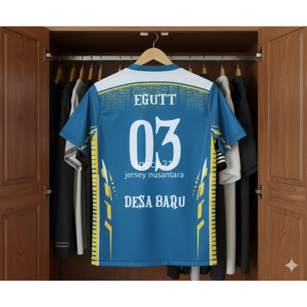 SPECS.21 Jersey Voli Jumbo Pria Dan Wanita Kaos Volly Big Size Atasan Baju Voli Ukuran Besar Premium