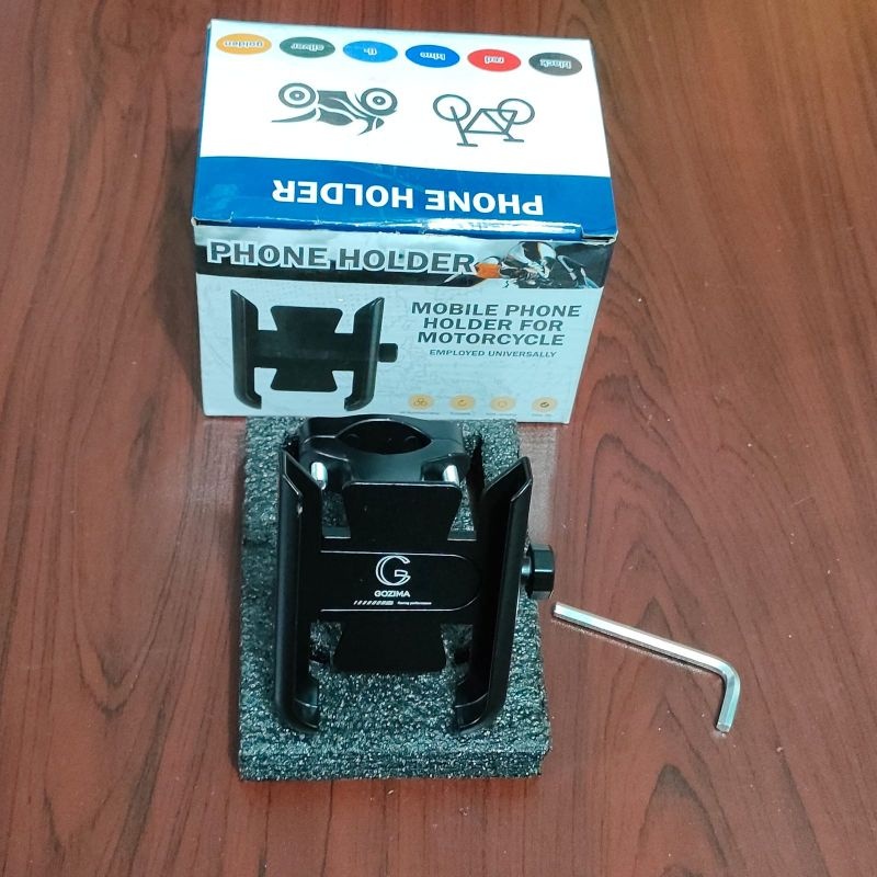 Holder hp motor gozima full besi phone holder hp motor spion Phone Holder HP Motor Full Besi Handpho