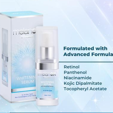 Melanox Premium Whitening Serum 15ml| Serum Wajah | Serum Glowing | Mencerahkan | Pencerah