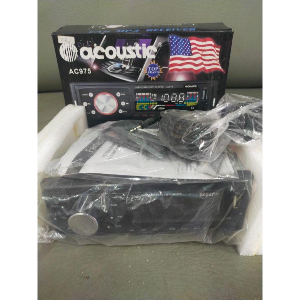 head unit mp3 player acoustic AC975