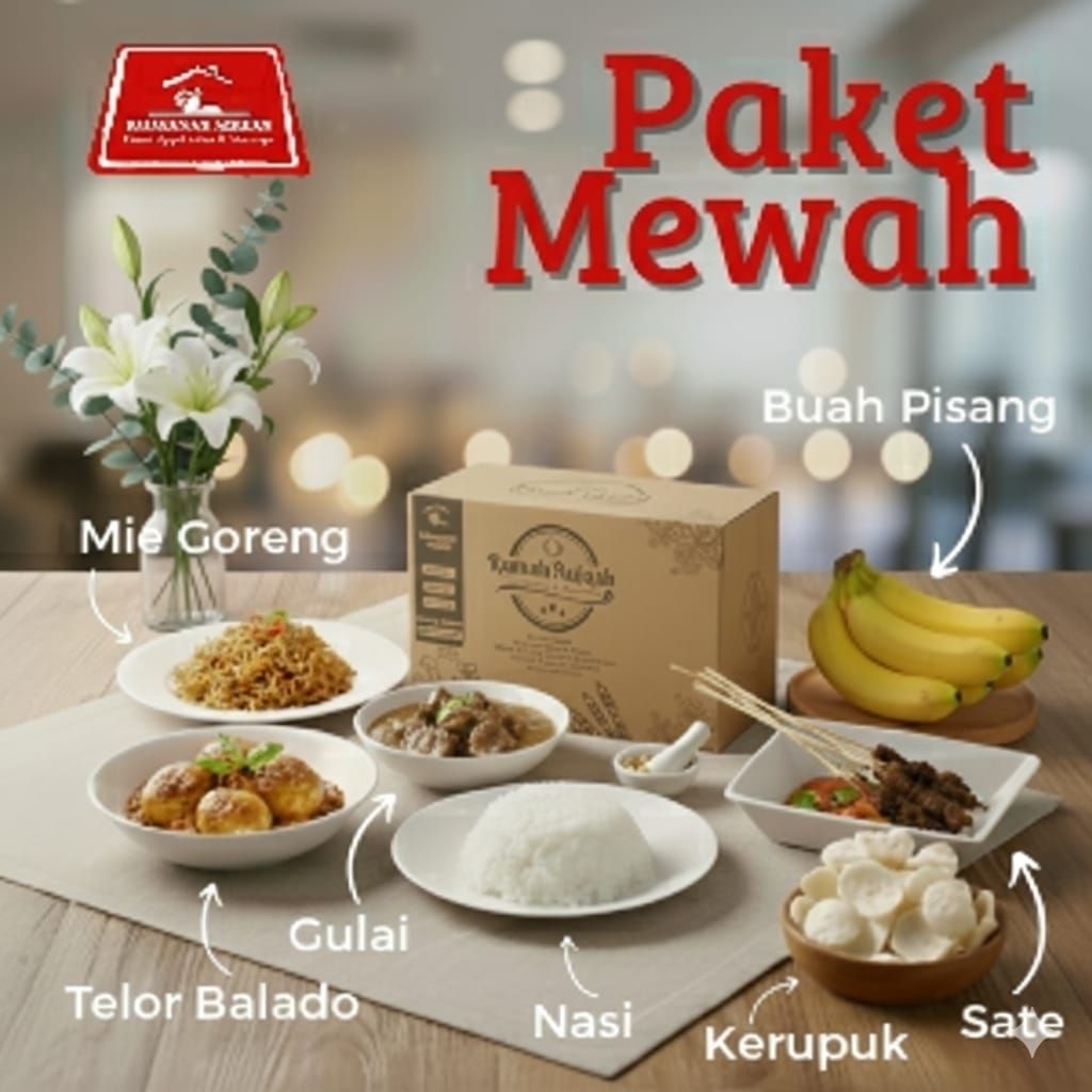 paket aqiqah anak perempuan ( Paket Mewah + 50 nasi box )