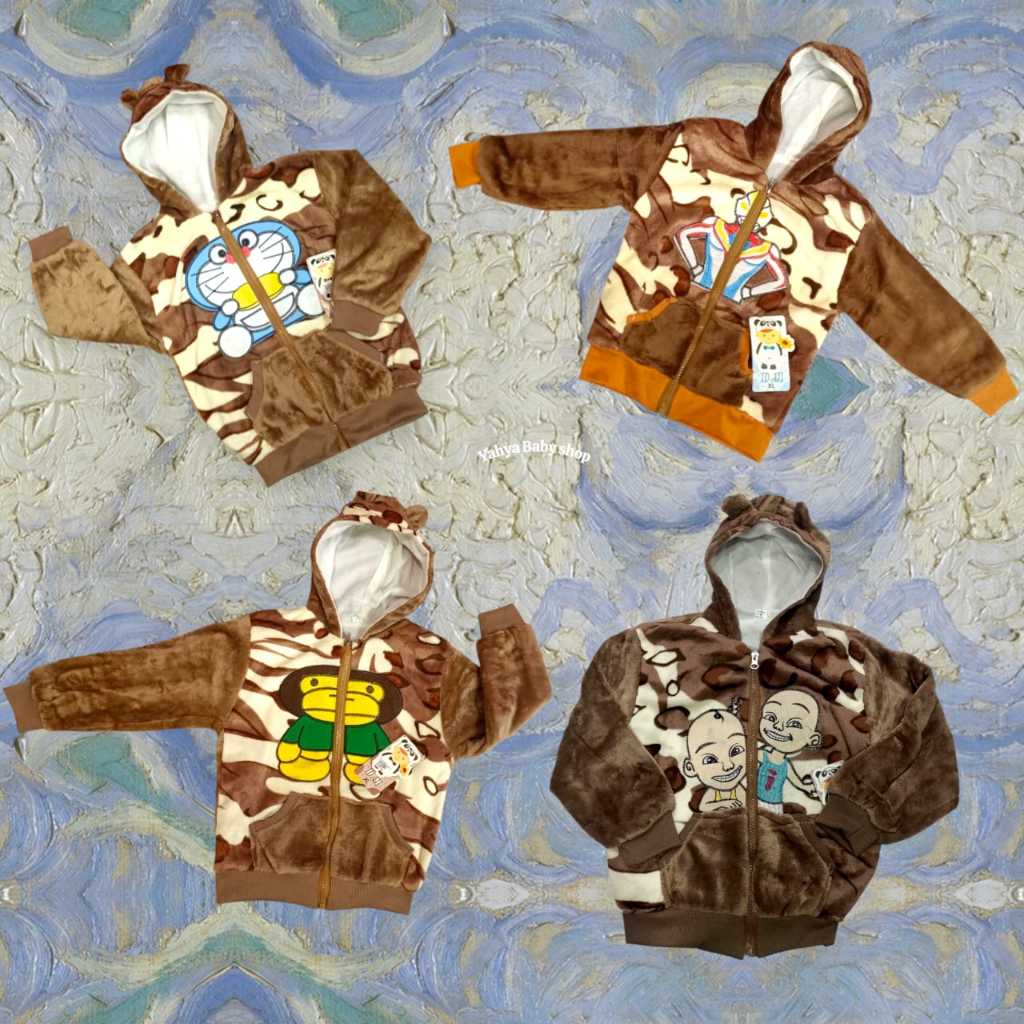 jaket anak bulu/ jaket anak laki-laki/bayi cowok