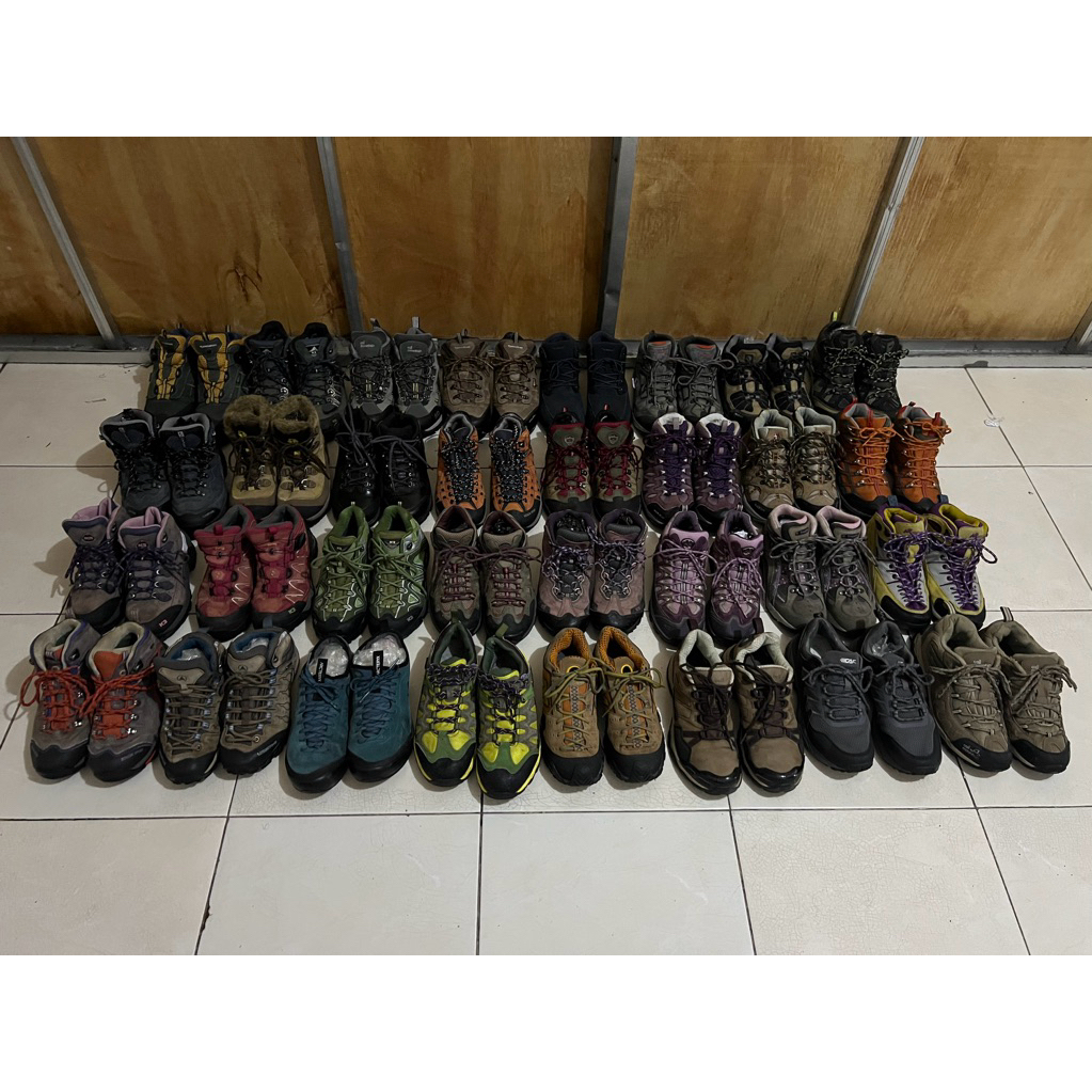 link co borongan sepatu Outdoor 11 pcs