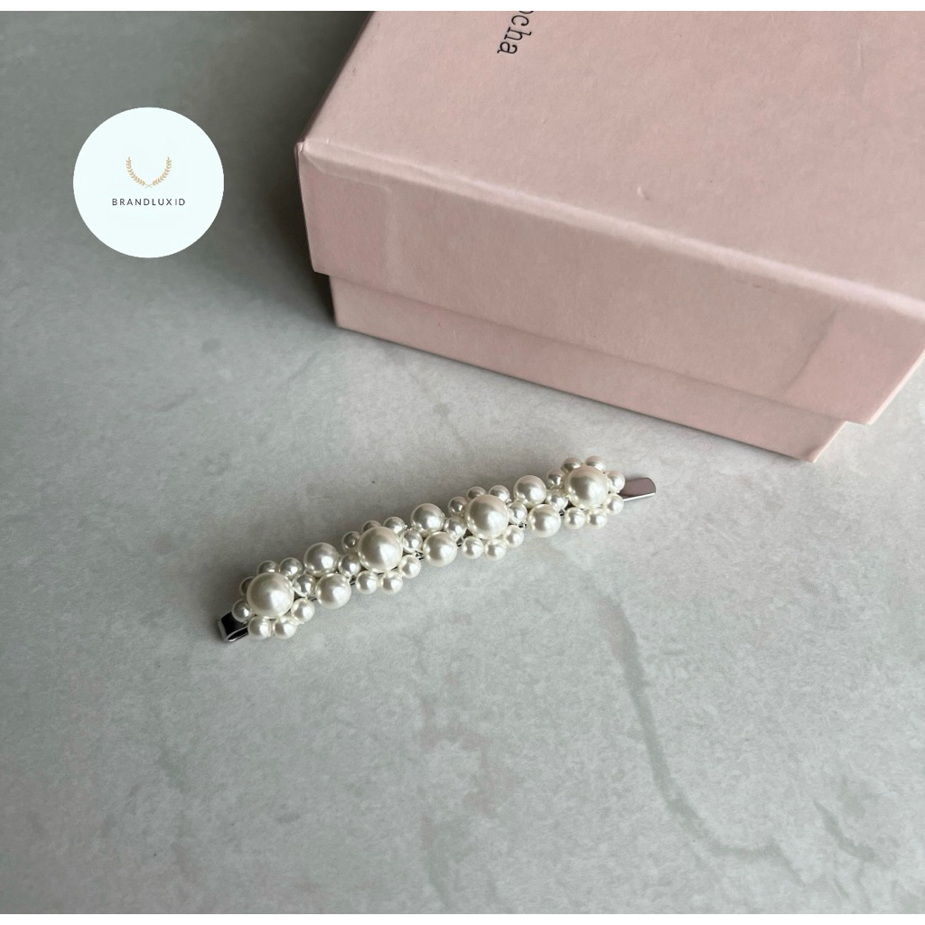 Simone rocha faux pearl hairclip