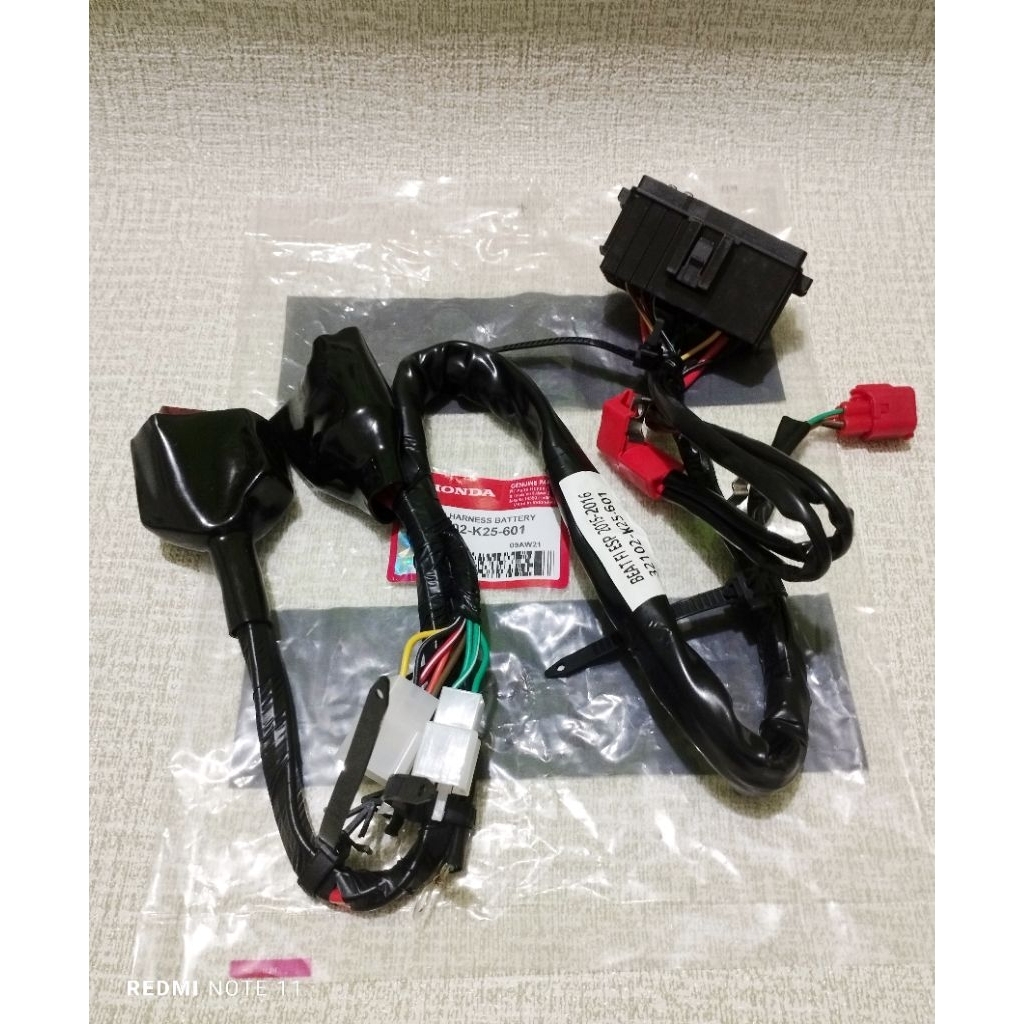 KABEL ECU/AKI/RUMAH SEKRING BEAT FI ESP 2015-2016 KABEL AKI BEAT FI ESP STATER HALUS  BEAT FI ESP 20