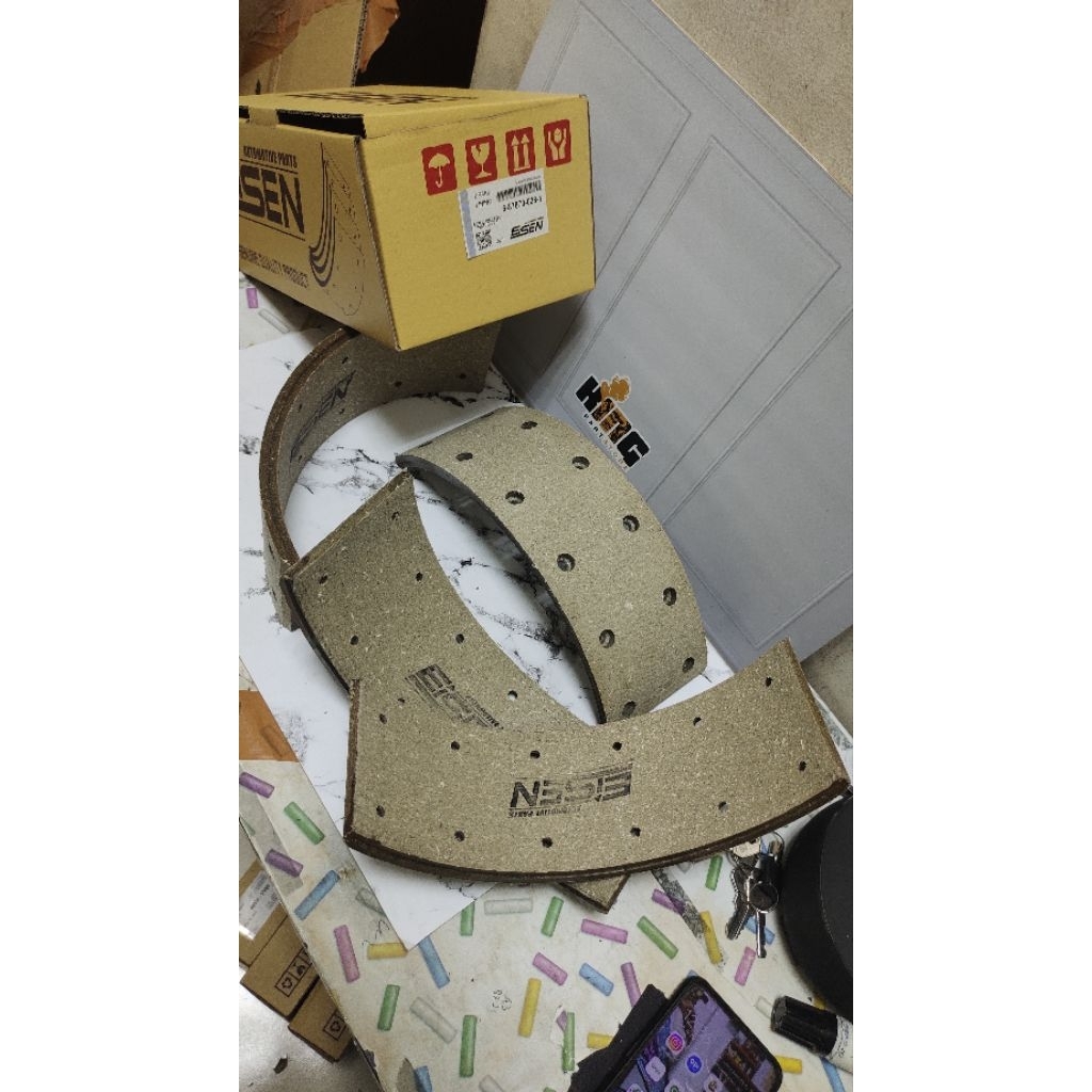 BRAKE LINING NKR 66/ NKR 71 ORIGINAL EISEN