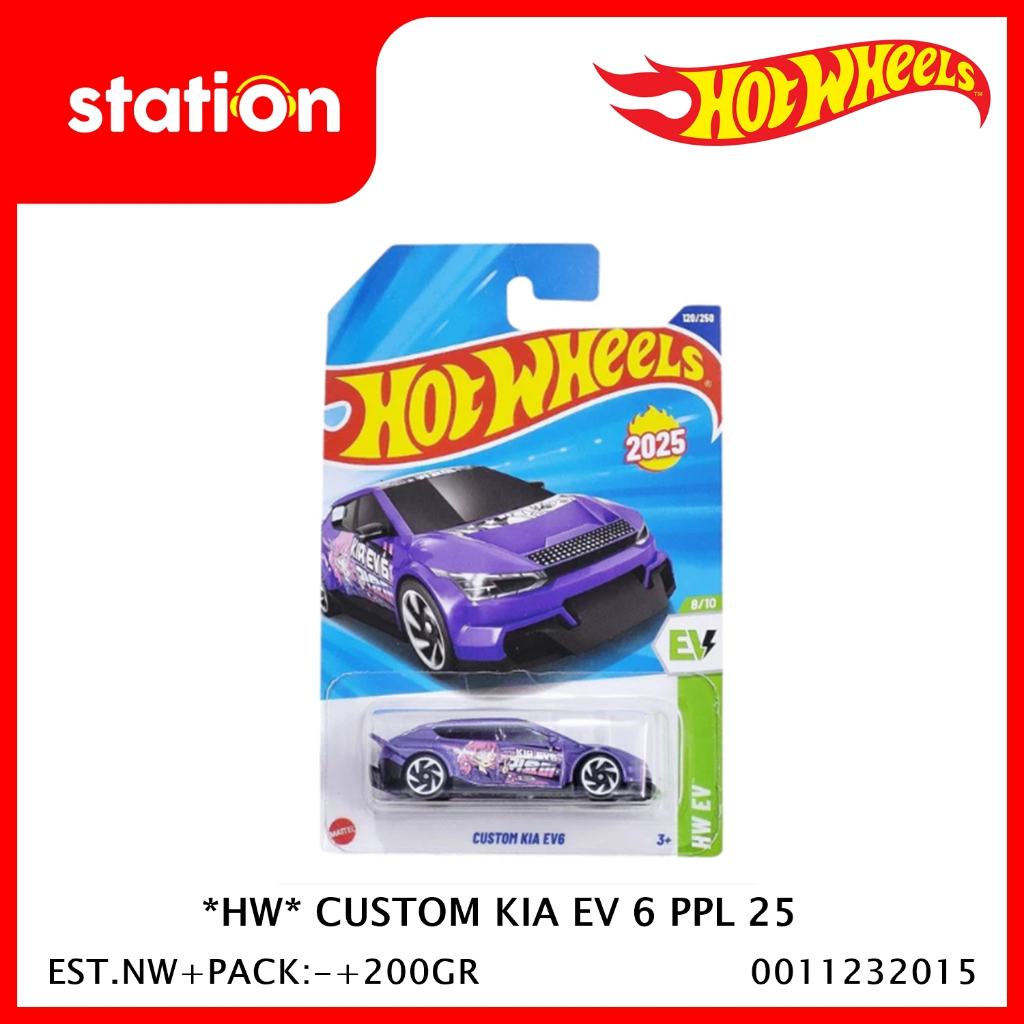 HOT WHEELS HW CUSTOM KIA EV 6 25 - DIECAST