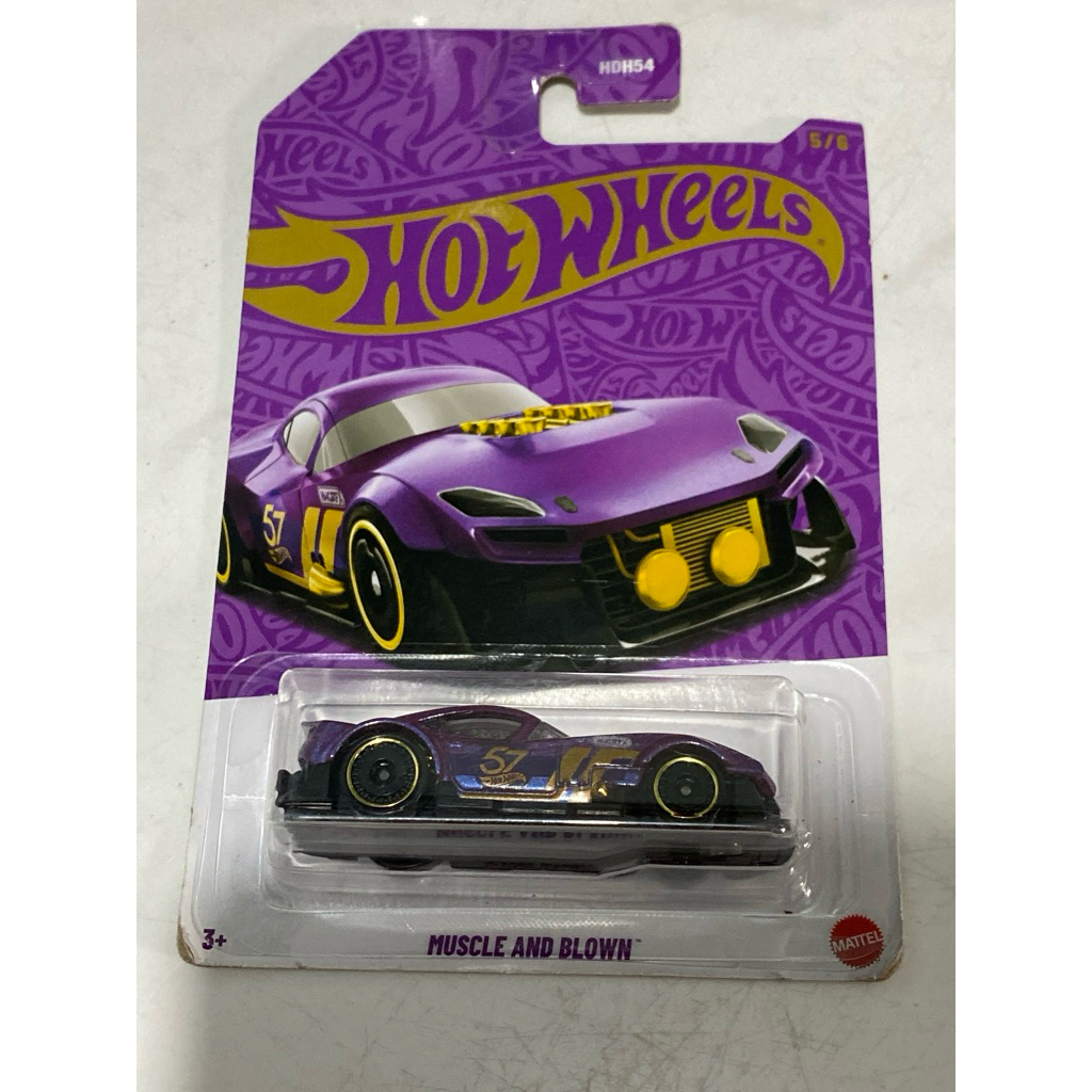 Hot wheels muscle and blown 57th hot wheels mainan anak mobil HDH54