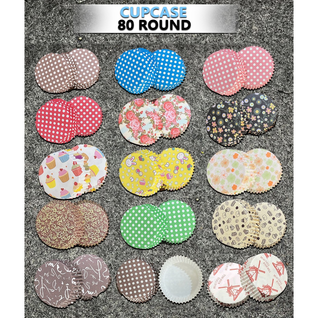 Cup Case Roti/ Cup Roti Bulat ukuran 8 cm