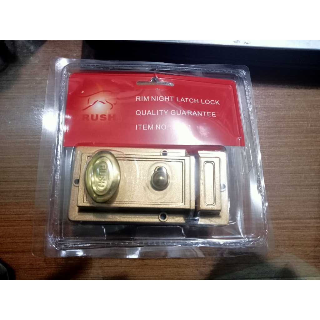 Kunci pintu otomatis RUSH/kunci otomatis/latch pintu/kunci gerbang otomatis