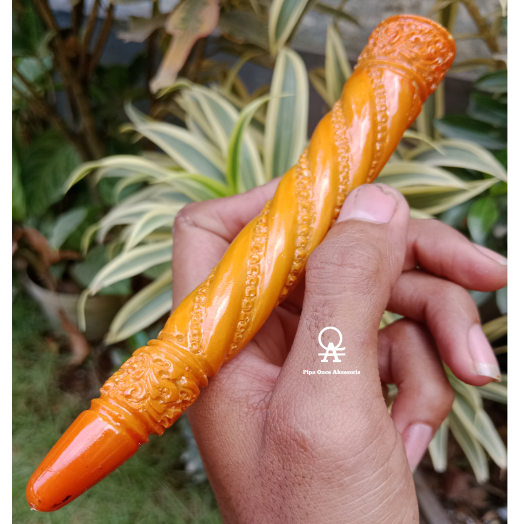 Once Sarigading Lawasan Ukir Lilit Panjang 15cm